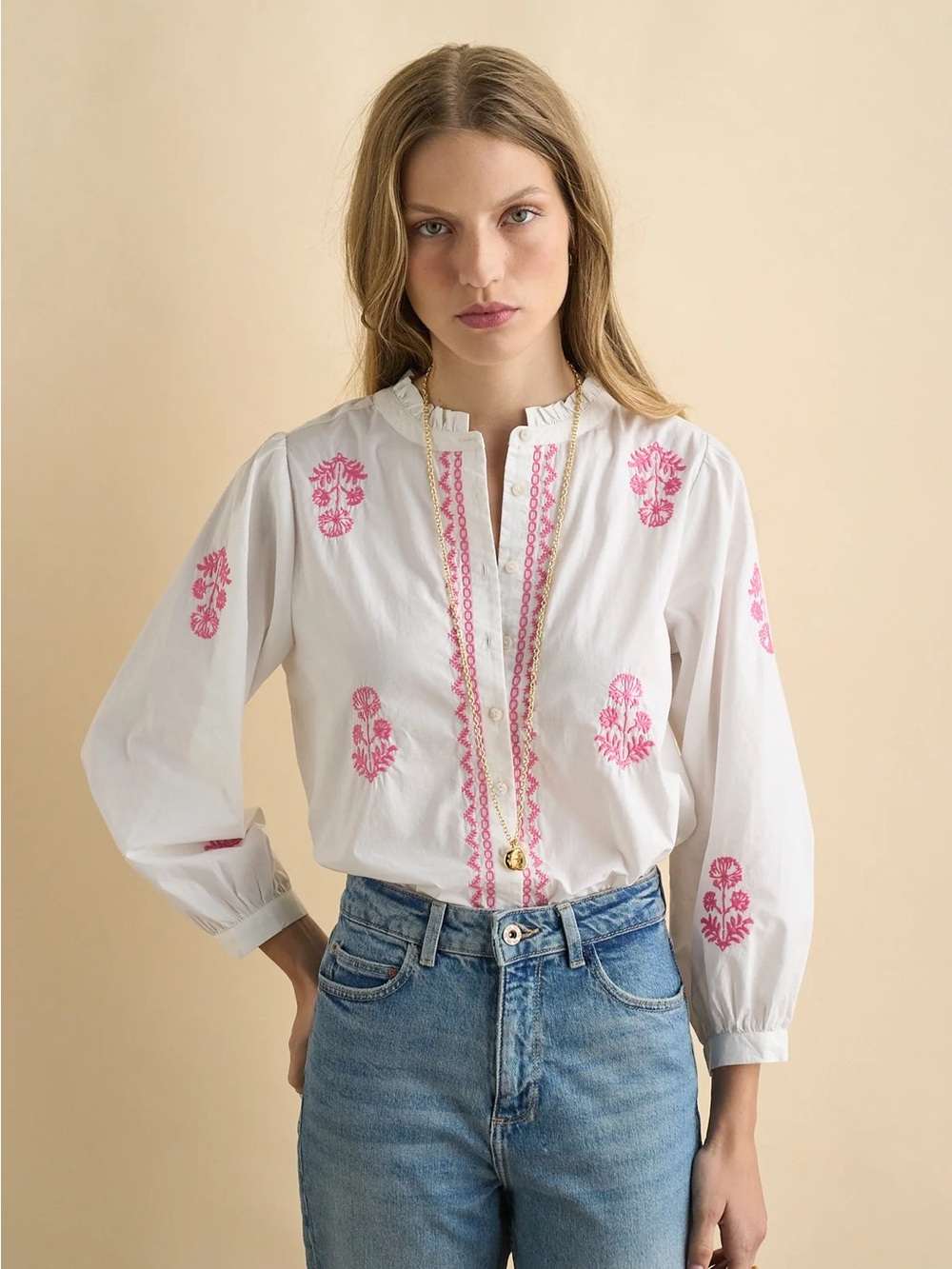 Sonmer Valentina Blouse pink